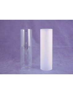 Lamp glass, clear, for Passenger/Ship's lamps, ø42x140mm, E.S. Sørensen