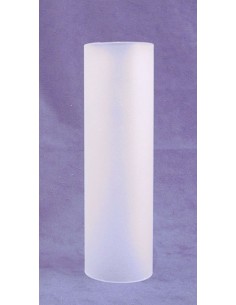 Lamp glass, matt, for Passenger/Ship's lamps, ø42x140mm, E.S. Sørensen