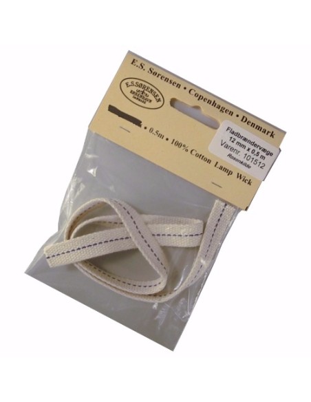 Flat-burner wick, 6,5mm x 0,5m