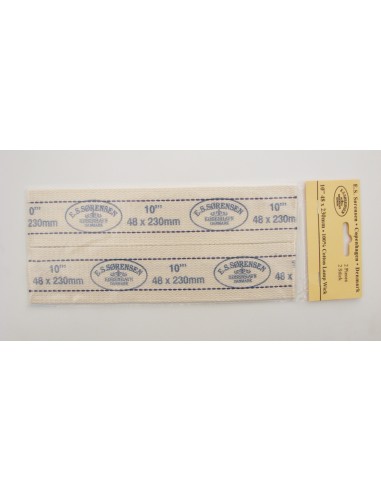 Wick 10''', 48 mm x 230 mm, pinpack with 2 pcs.