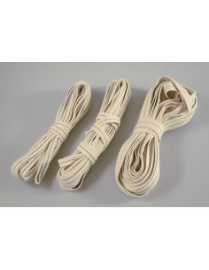 Flat burner wick, 6,5mm x 10m roll