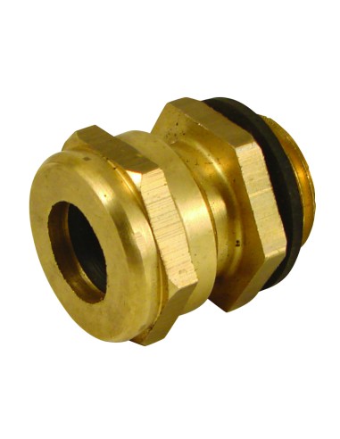 Cable lead in, PG11, brass, max cable diameter ø12mm