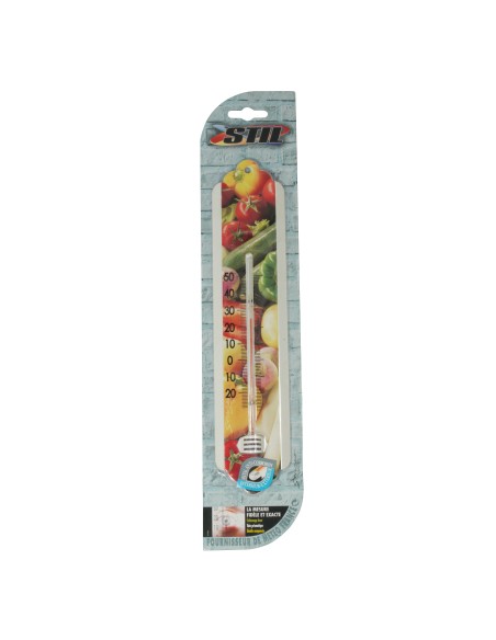 Termómetro esmaltado 30 cm, verduras