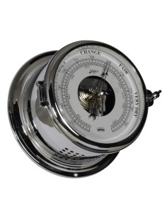 Barometer, High Sensitiv, Royal ø180mm, chromium plated brass