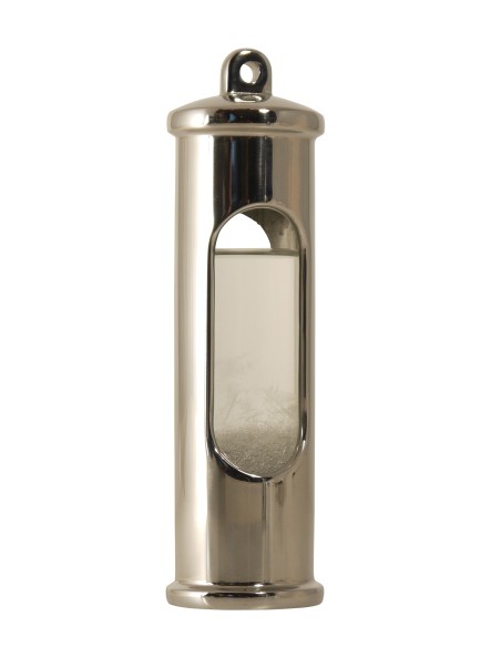 Stormglass, polished steel, E.S.Sørensen, made in Denmark