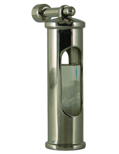 Vaso de tormenta con soporte de pared, acero inoxidable pulido, 9025.80.20 00