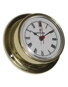 Clock, ø71mm, brass, Altitude
