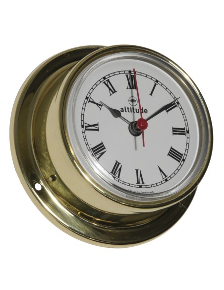 Clock, ø71mm, brass, Altitude