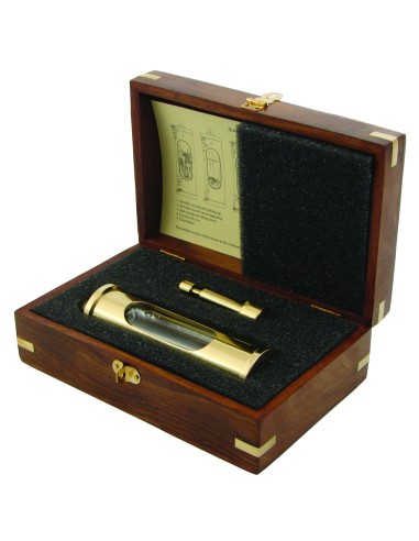 Gift box for Stormglass and mount, Acacia wood, 193x120x68mm, made in India