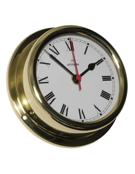 Clock, 150mm, brass, Altitude