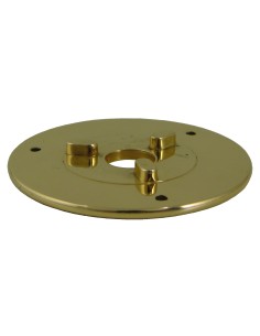 Porthole tealight lamp, lacquered brass/stainless steel, design Peter Seidelin Jessen 2