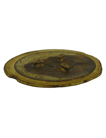 Porthole tealight lamp, lacquered brass/stainless steel, design Peter Seidelin Jessen — 3