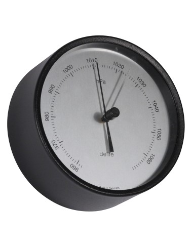 Barometer, Clausen, black case/sateen dial