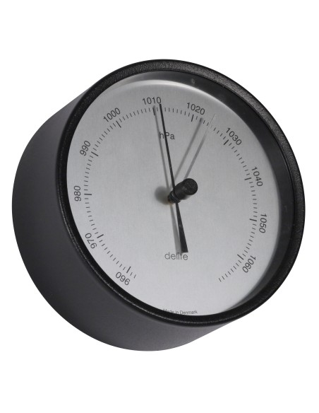 Barometer, Clausen, black case/sateen dial