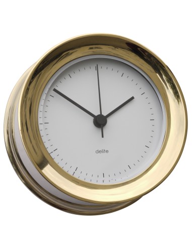 Clock, Zealand, "stainless brass"