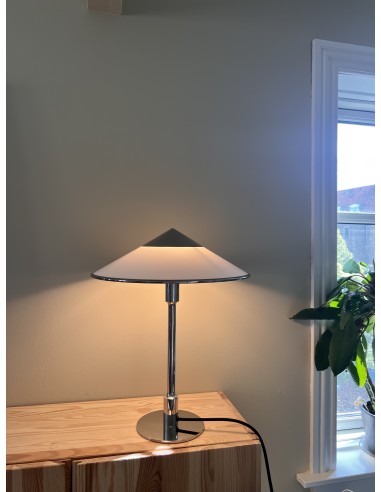 Lámpara de mesa Kongelys, acero inoxidable pulido — 2