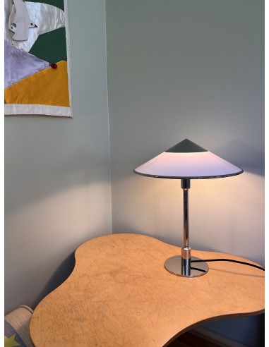 Kongelys table lamp, polished stainless steel, made in Denmark — 5