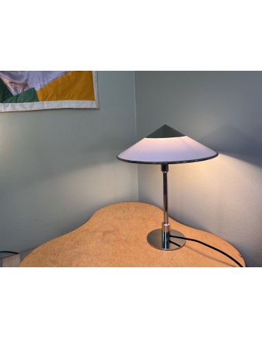 Lámpara de mesa Kongelys, acero inoxidable pulido — 6