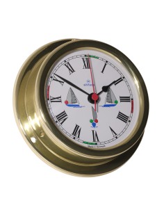 Clock, 127mm, brass, navigation lights, Altitude