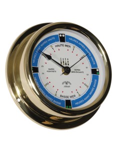 Tide indicator, 150mm, brass, Cardinals, English/French dial, Altitude