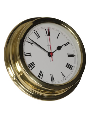 Clock, ø224mm, brass, Altitude