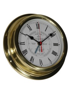 Time & Tide clock, ø224mm, brass, Roman numerals, Altitude 2