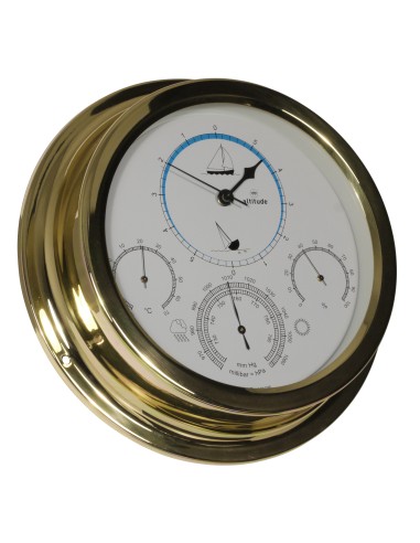 Indicador de mareas (Indicateur Marée), ø224 mm, latón, Altitude — 2