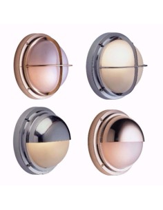 Lámpara de pared con rejilla, cristal claro, ø240mm