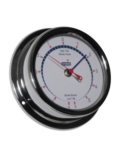 Tide indicator (Indicator Mareé), polished stainless steel, ø150mm, VION