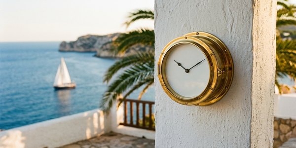 Relojes de barco y barómetros para su casa junto al mar: Costa Blanca, Costa del Sol y Baleares