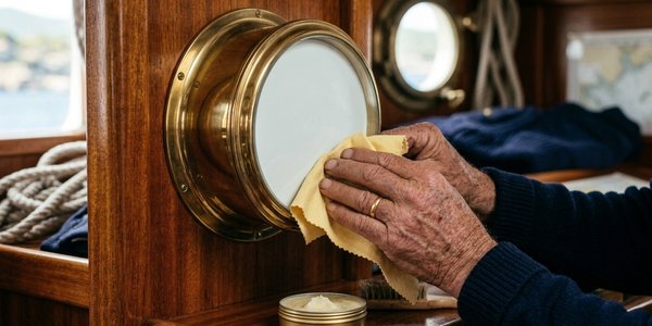 Cómo limpiar y cuidar el latón de sus instrumentos náuticos