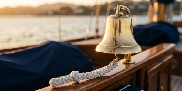 Las campanadas de a bordo: el código de la campana de barco