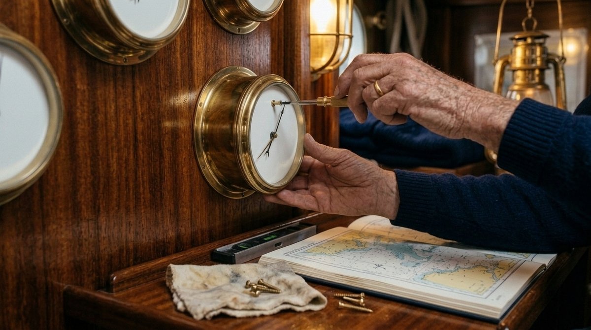 Mounting your marine instruments: height, light and alignment