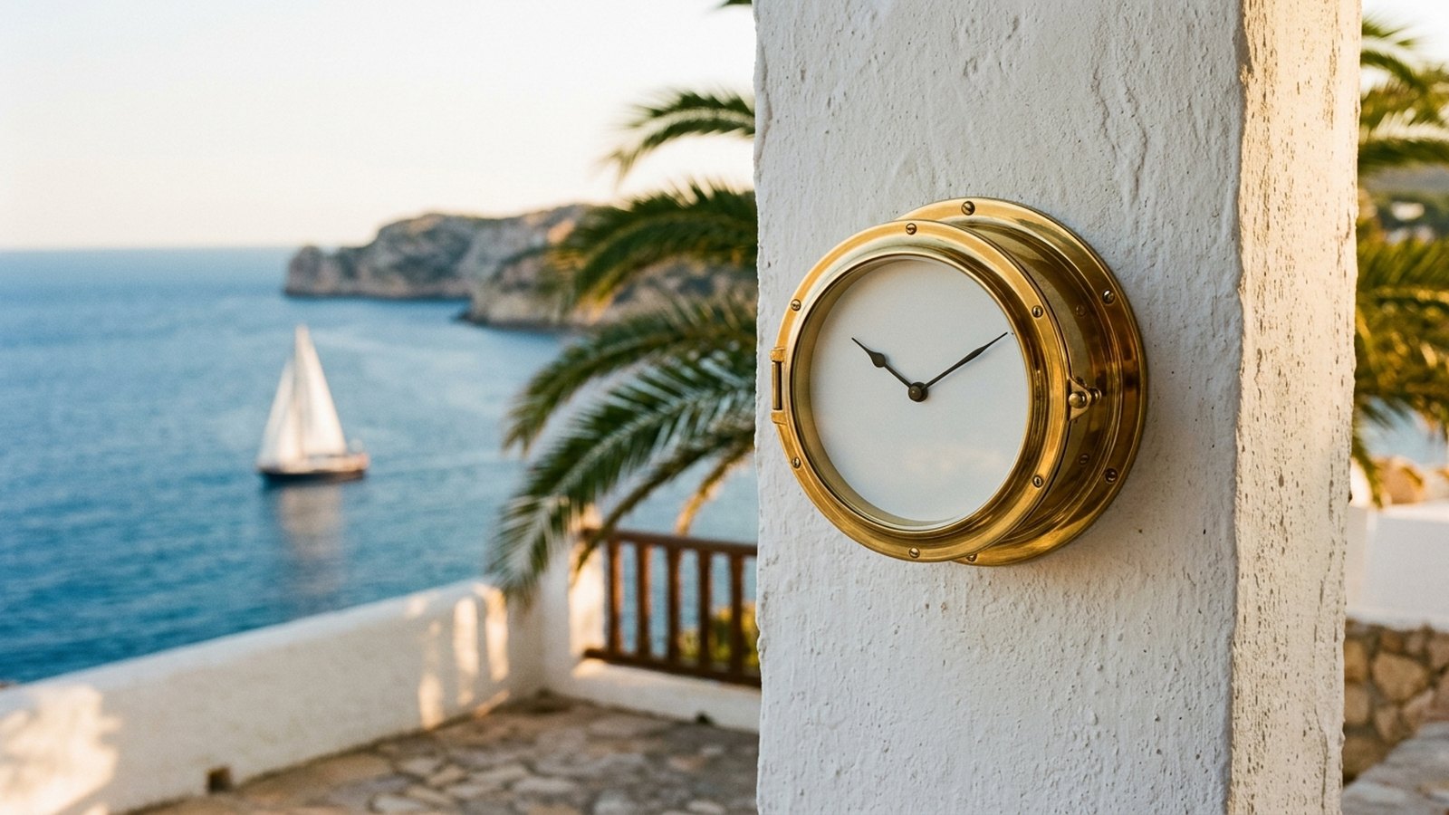Ship's clocks and barometers for expats in Spain: Costa Blanca, Costa del Sol and the Balearics