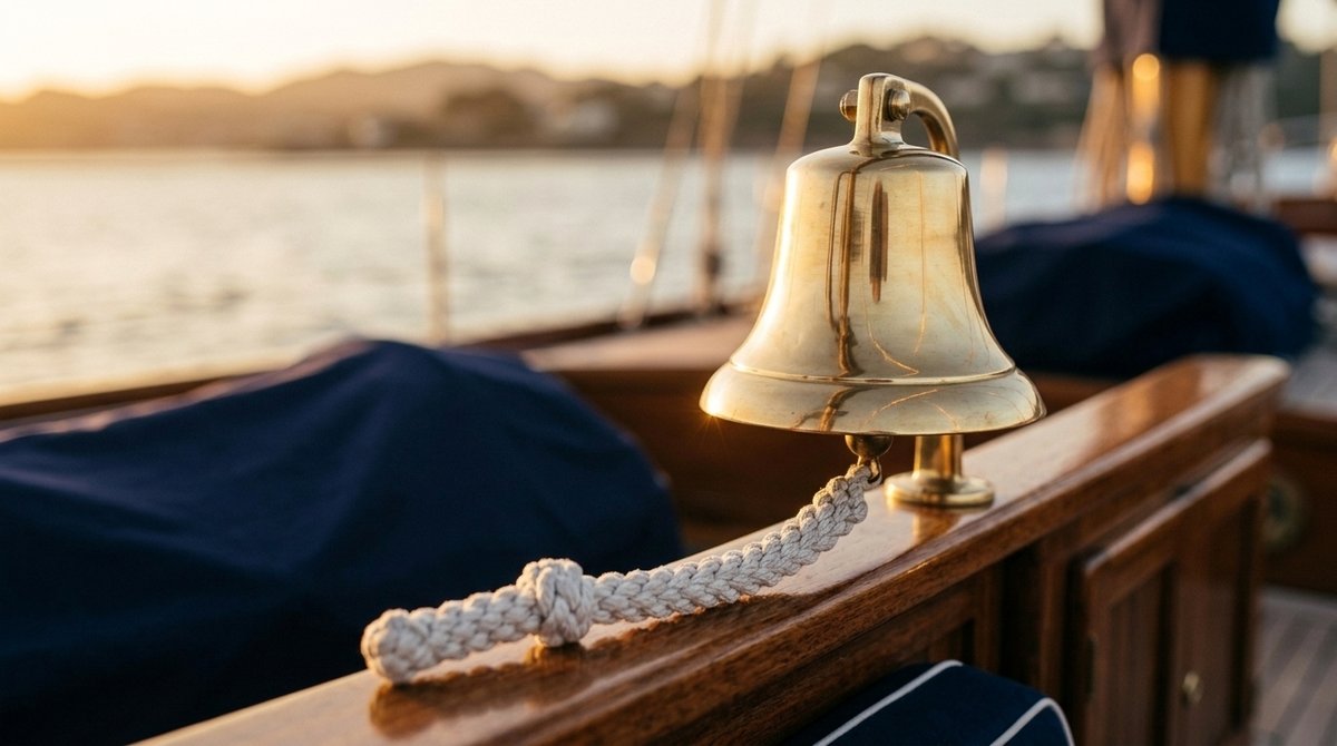 The ship's bell code: how bells tell the time at sea